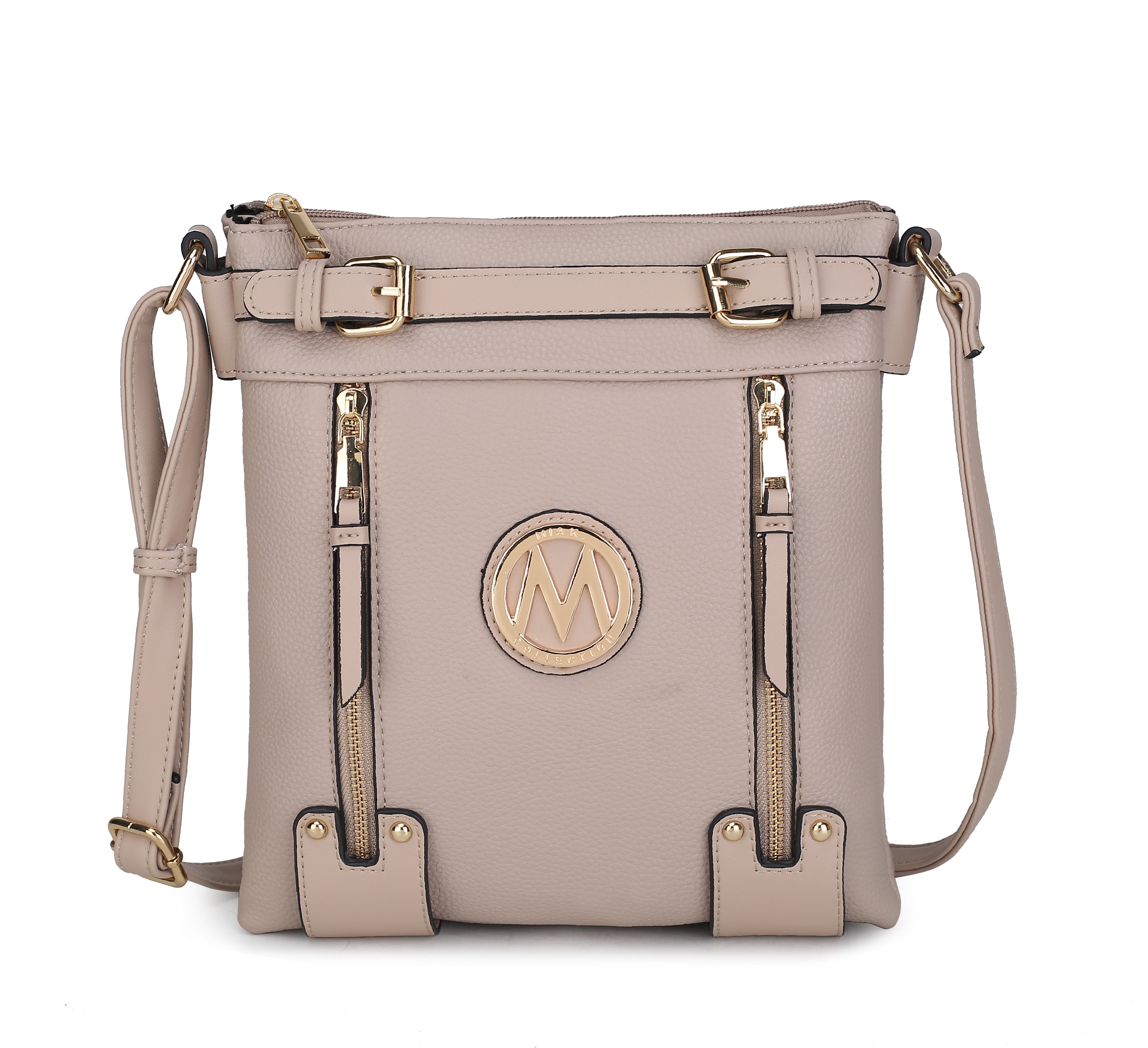  MKF Collection Lilian Crossbody Bag - Cognac Brown - Bonton
