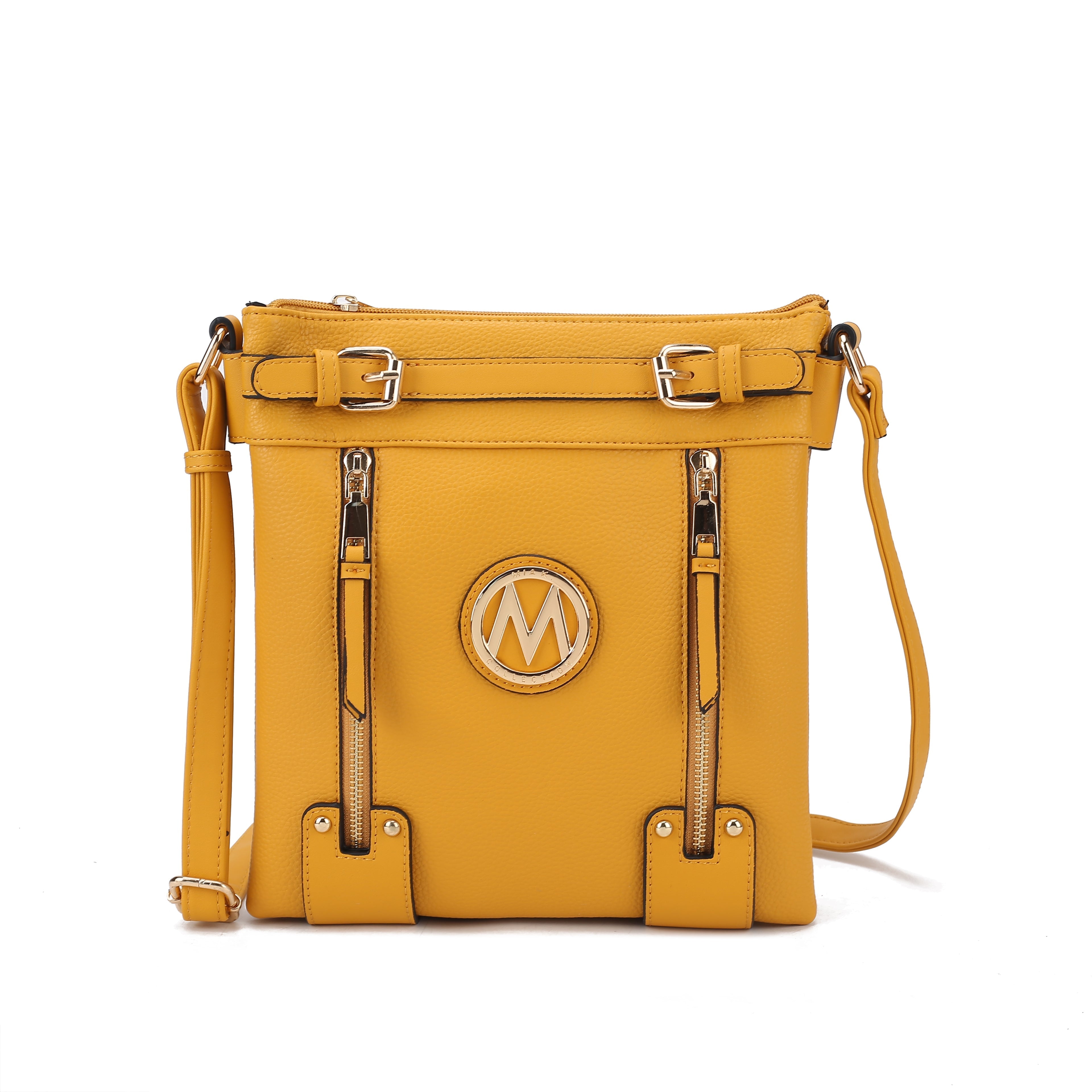  MKF Collection Lilian Crossbody Bag - Cognac Brown - Bonton