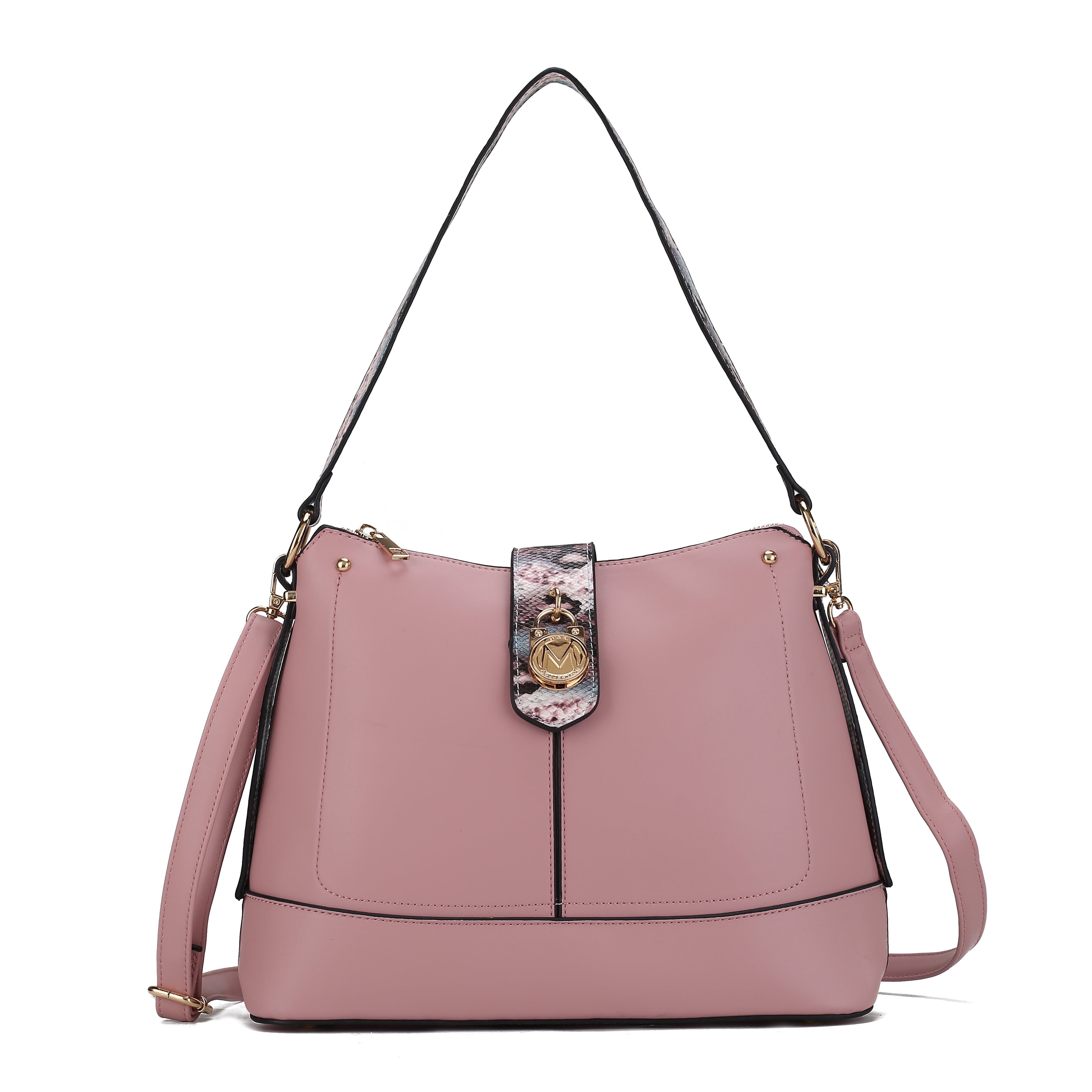  MKF Collection Ezra Shoulder Bag - Beige - Bonton