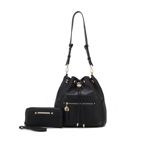 Larissa Bucket Bag and Wallet Set