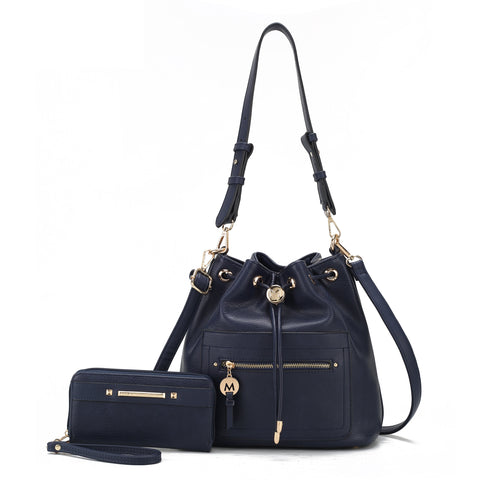 Larissa Bucket Bag and Wallet Set