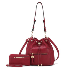 Larissa Bucket Bag and Wallet Set