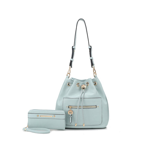 Larissa Bucket Bag and Wallet Set