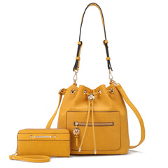 Larissa Bucket Bag and Wallet Set