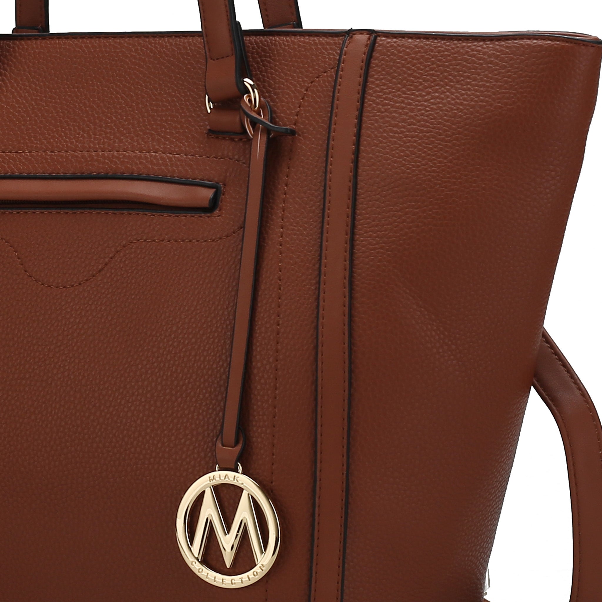  MKF Collection Alexandra Tote Bag and Wallet Set - Black - Bonton