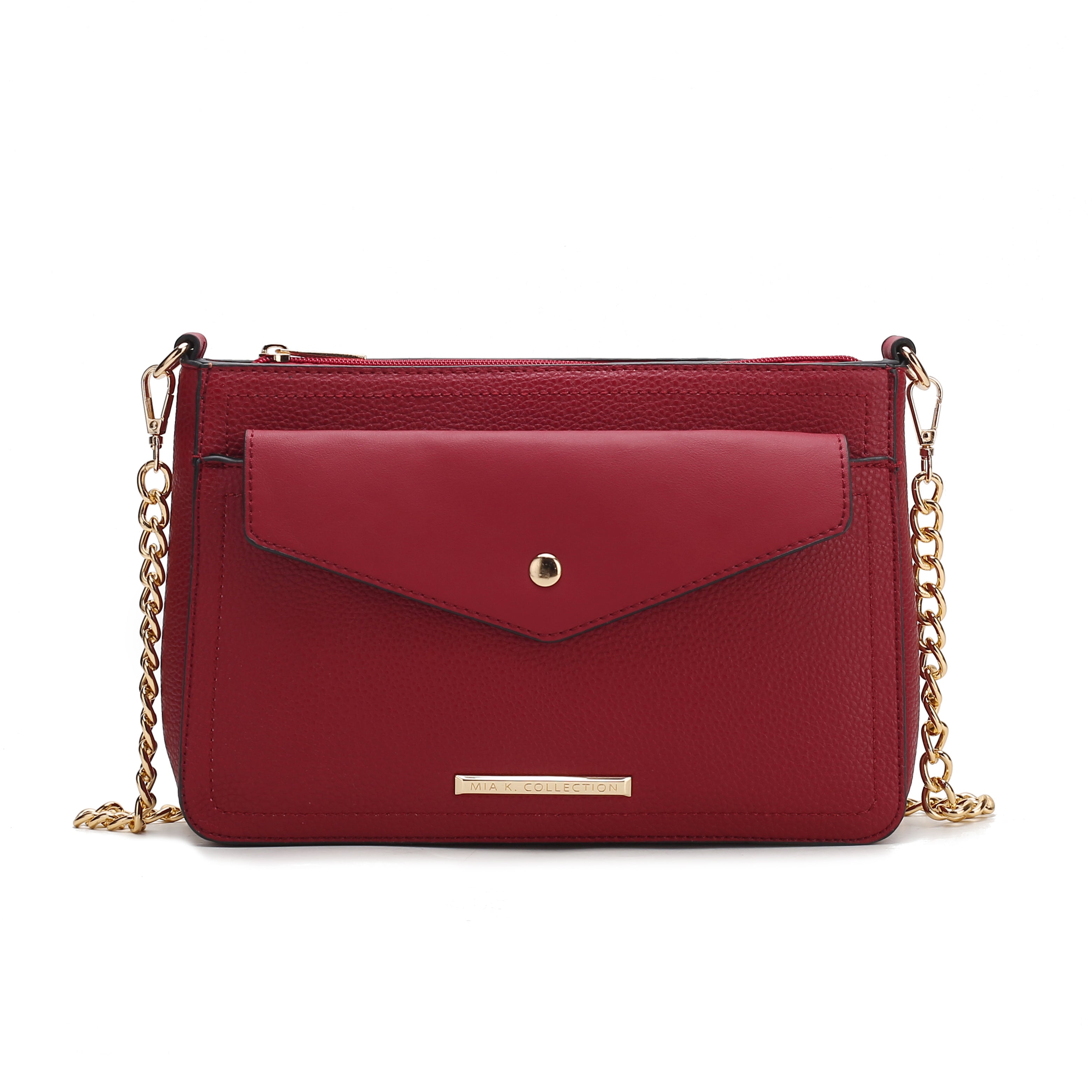  MKF Collection Maribel Convertible Crossbody Bag - Red - Bonton