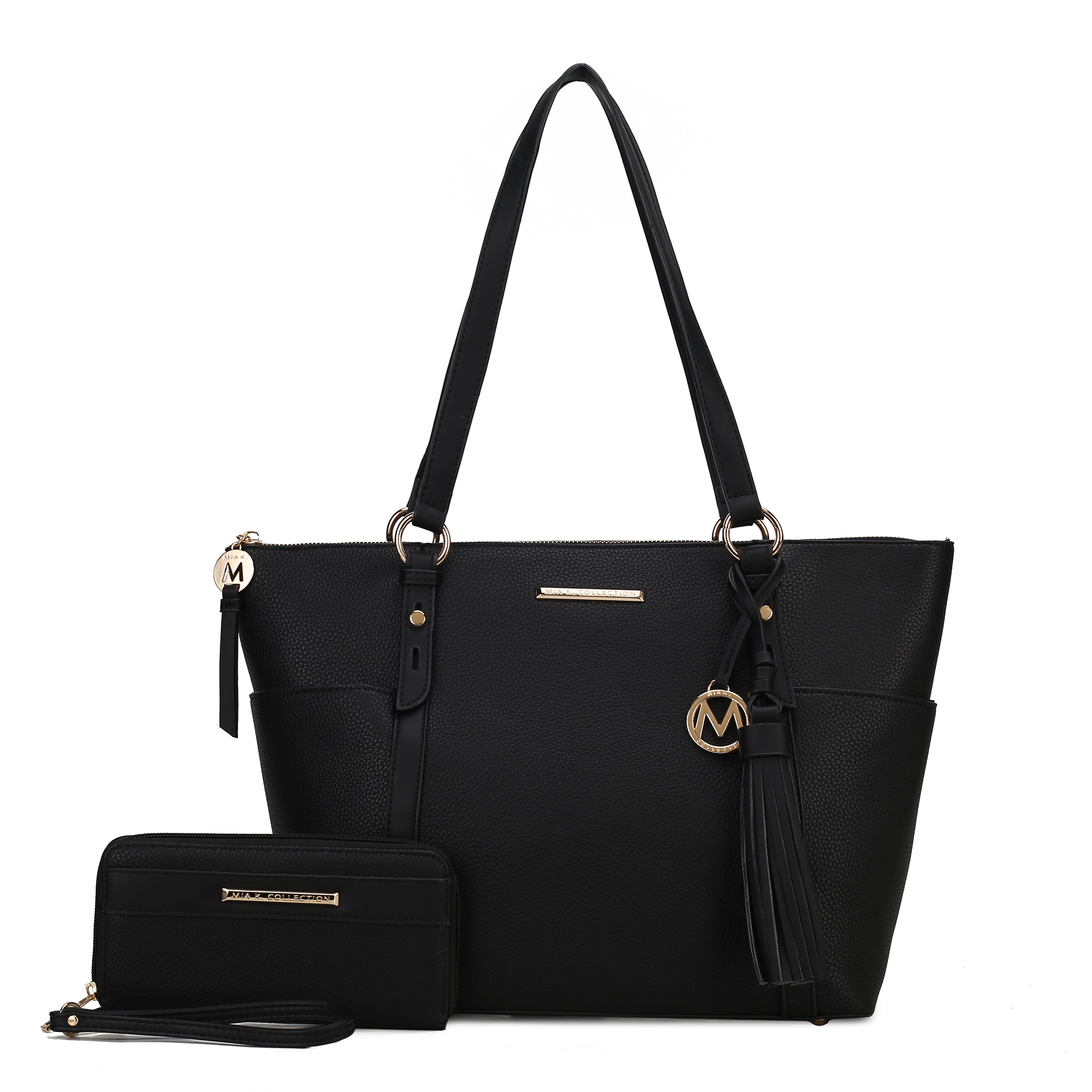  MKF Collection Gloria Tote Bag - Black - Bonton