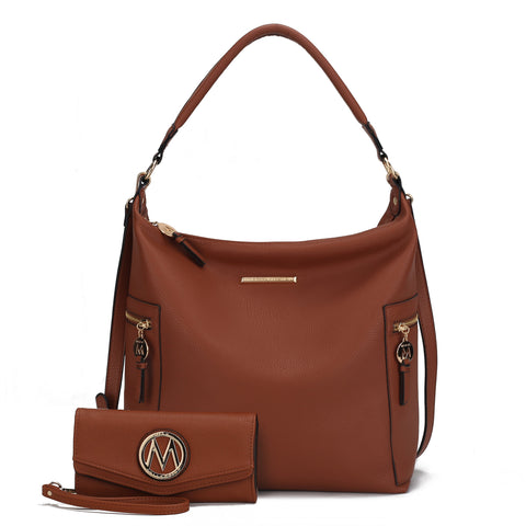 Ophelia Hobo Bag and Wallet Set