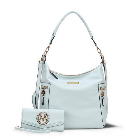 Ophelia Hobo Bag and Wallet Set