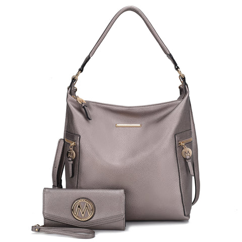 Ophelia Hobo Bag and Wallet Set