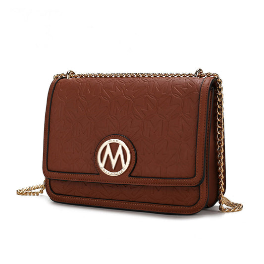 Amiyah Vegan Leather Women's Shoulder Crossbody Handbag by Mia K