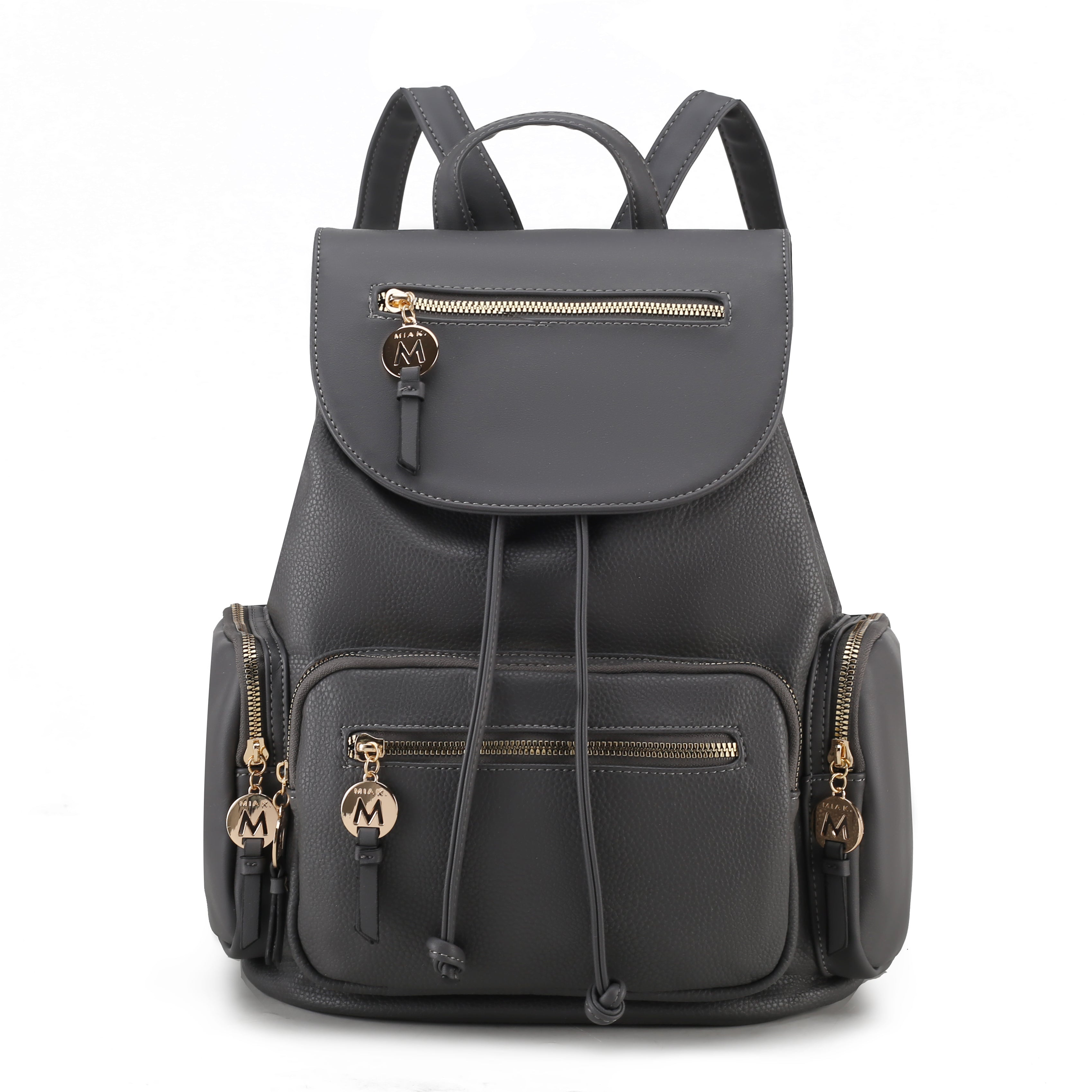  MKF Collection Ivanna Oversized Backpack - Black - Bonton