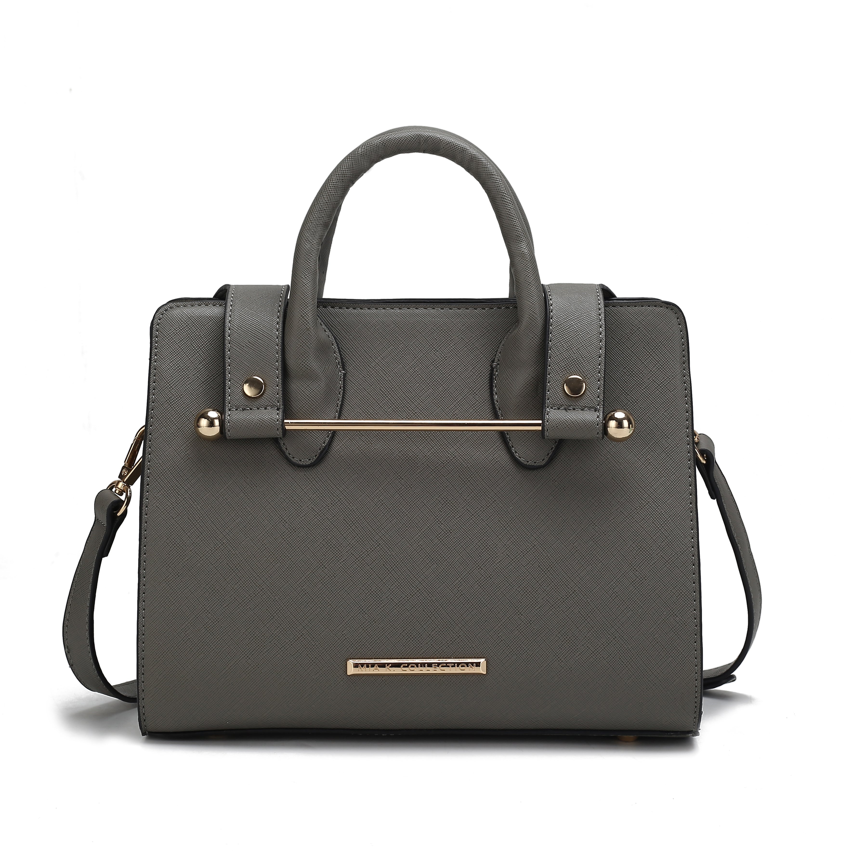  MKF Collection Malaya Tote Bag - Charcoal Grey - Bonton