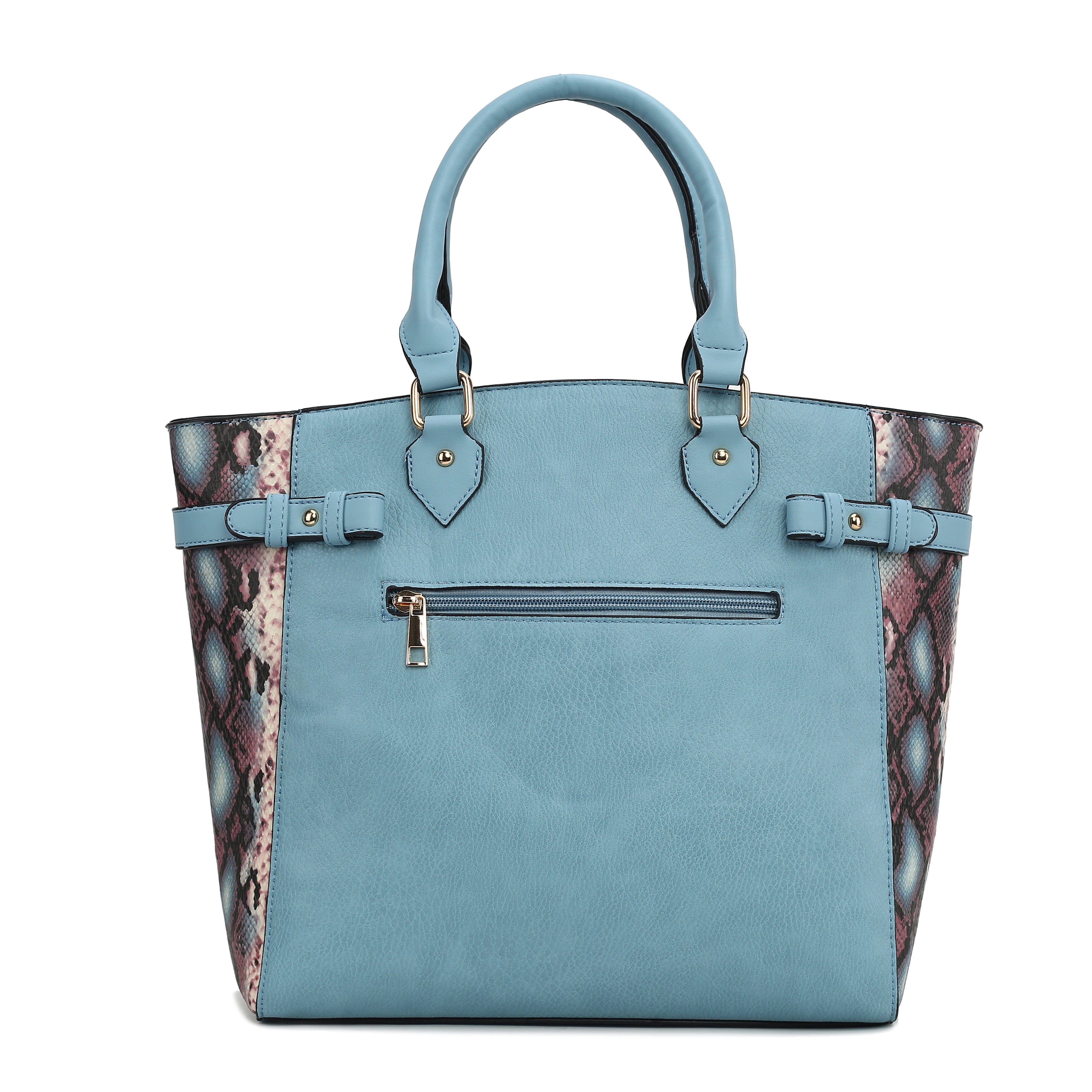  MKF Collection Joelle Tote Bag With Wallet - Light Blue - Bonton