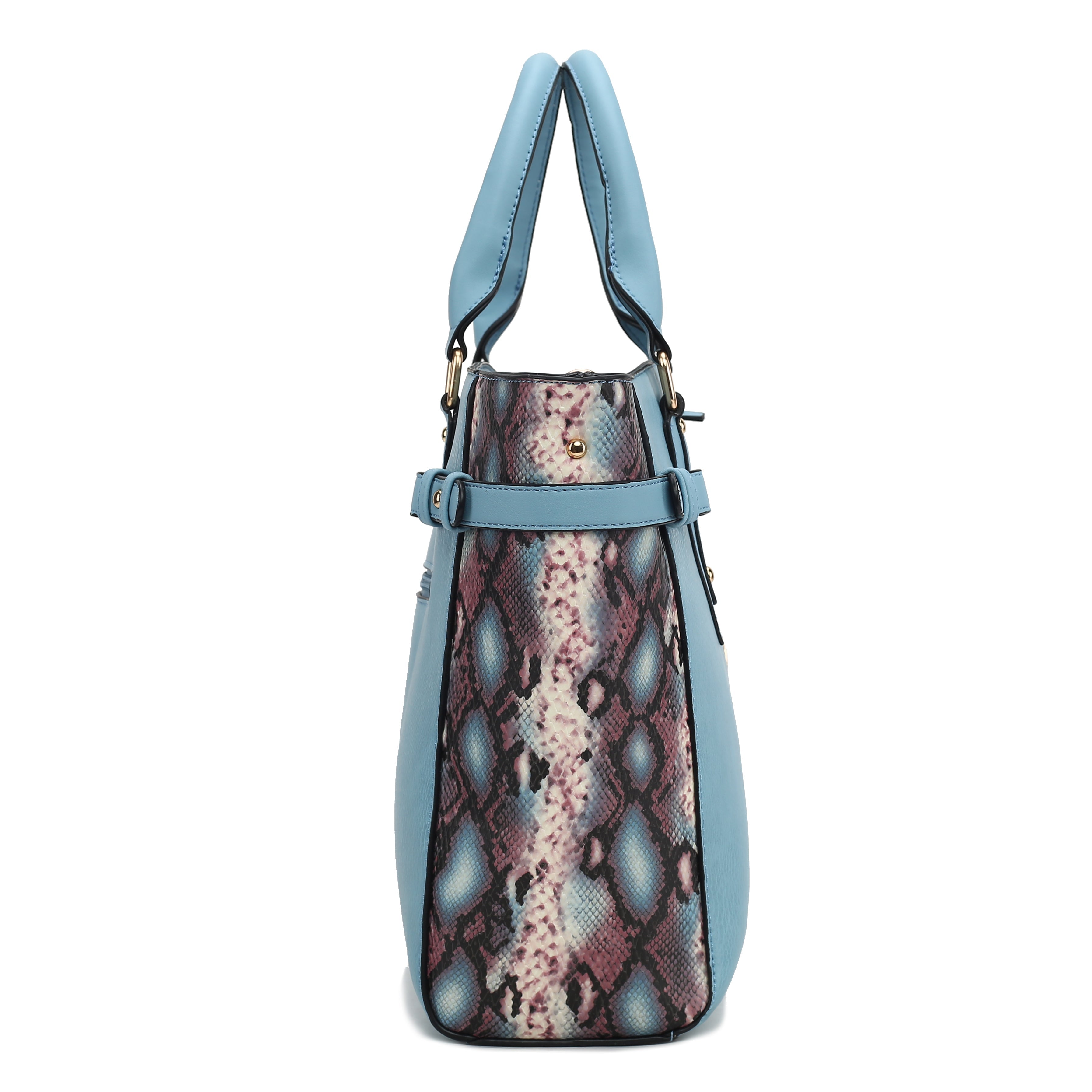  MKF Collection Joelle Tote Bag With Wallet - Light Blue - Bonton