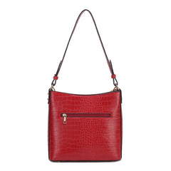 Bizzy Embossed Shoulder Bag