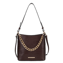 Bizzy Embossed Shoulder Bag