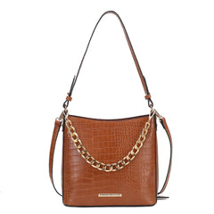 Bizzy Embossed Shoulder Bag