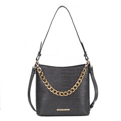 Bizzy Embossed Shoulder Bag