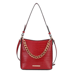 Bizzy Embossed Shoulder Bag