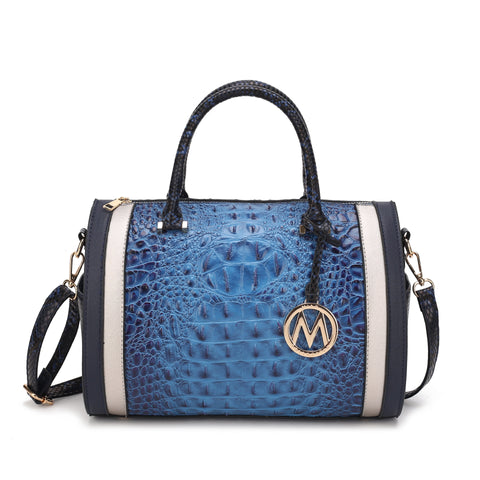 Eleanor Embossed Shoulder Bag