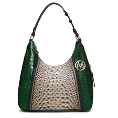 Becket Embossed Shoulder Bag