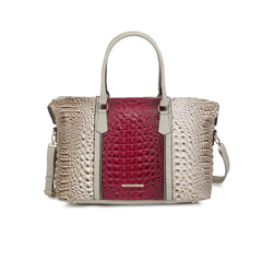 Raven Croc Embossed Duffel Bag