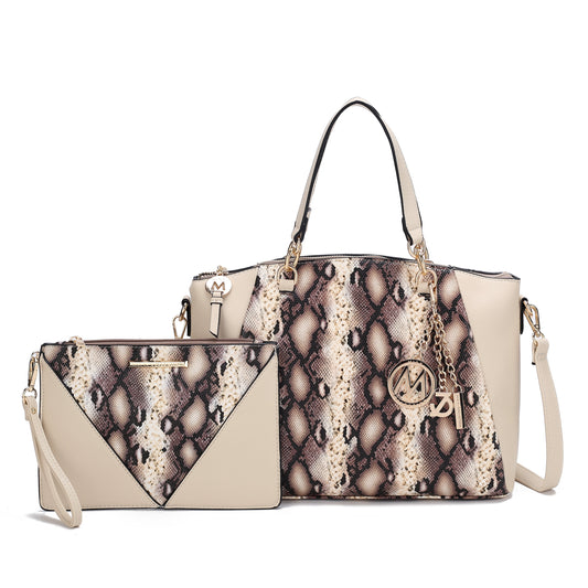 Addison Shoulder Bag and Wristlet Set