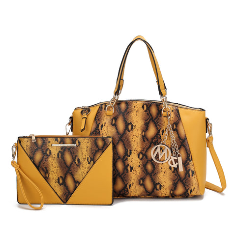 Addison Shoulder Bag and Wristlet Set