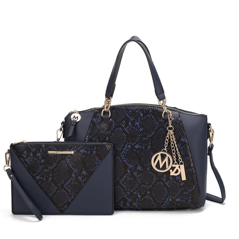 Addison Shoulder Bag and Wristlet Set