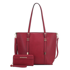 Emery Tote Bag and Wallet Set