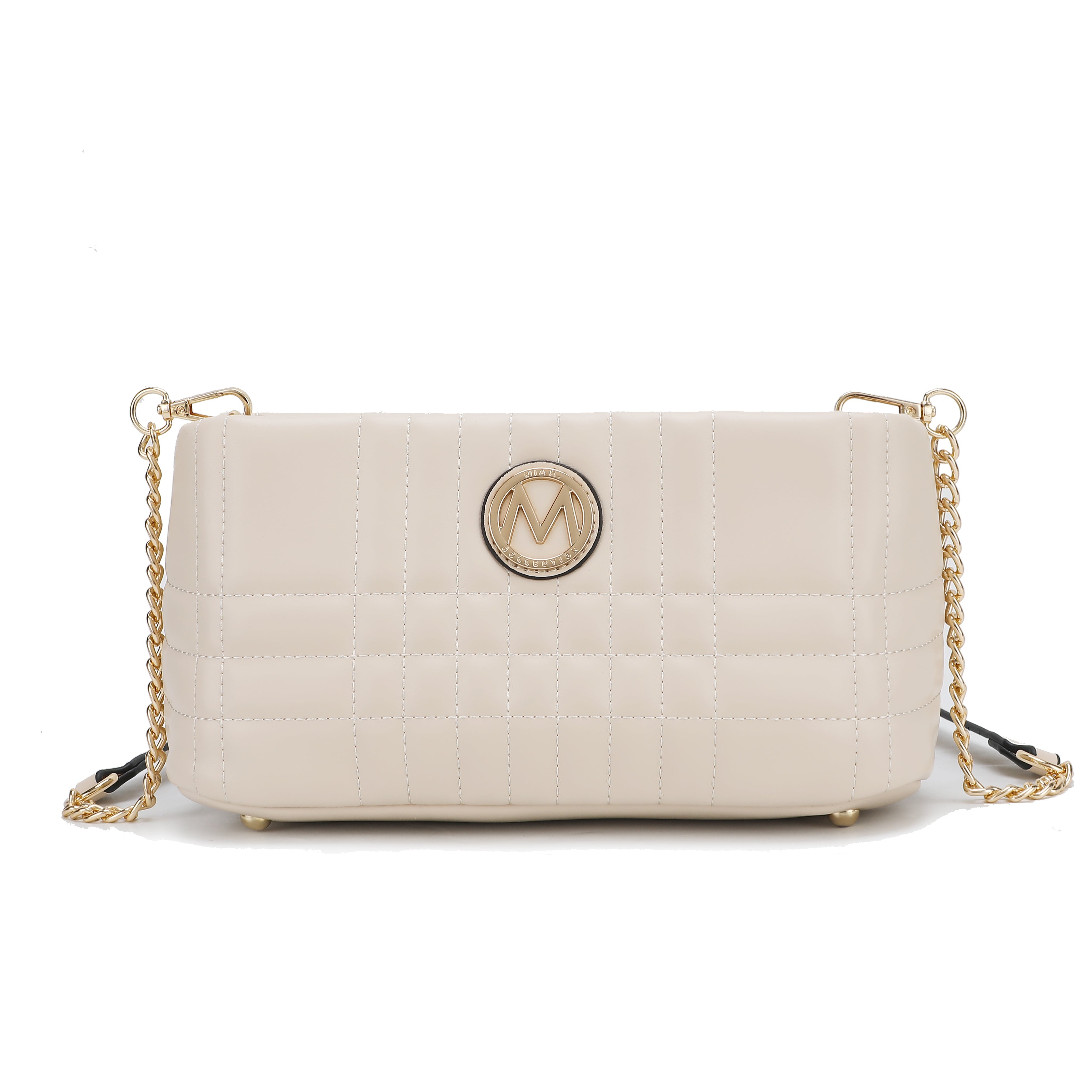  MKF Collection Giada Shoulder Bag - Beige - Bonton