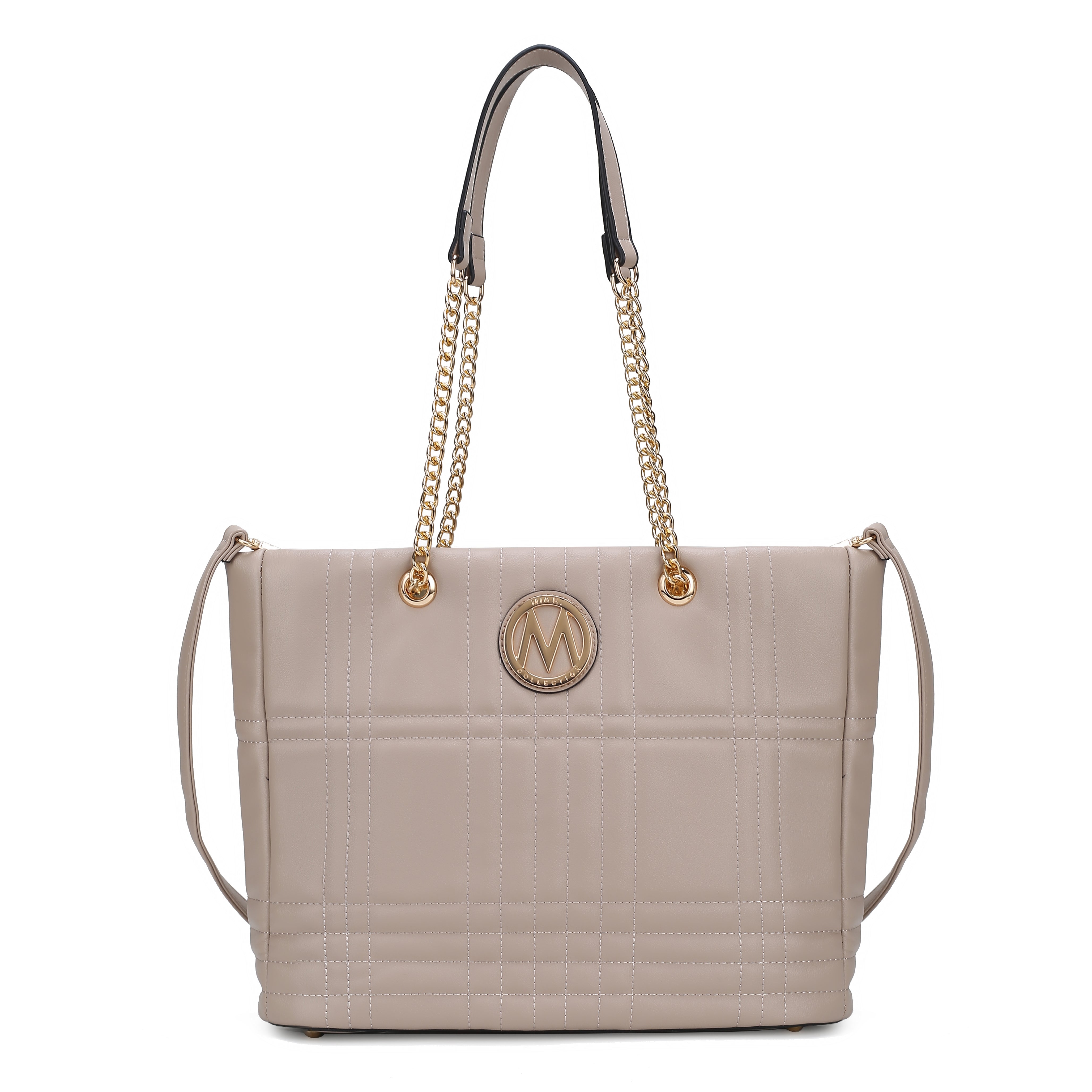  MKF Collection Alyne Tote Bag - Taupe - Bonton