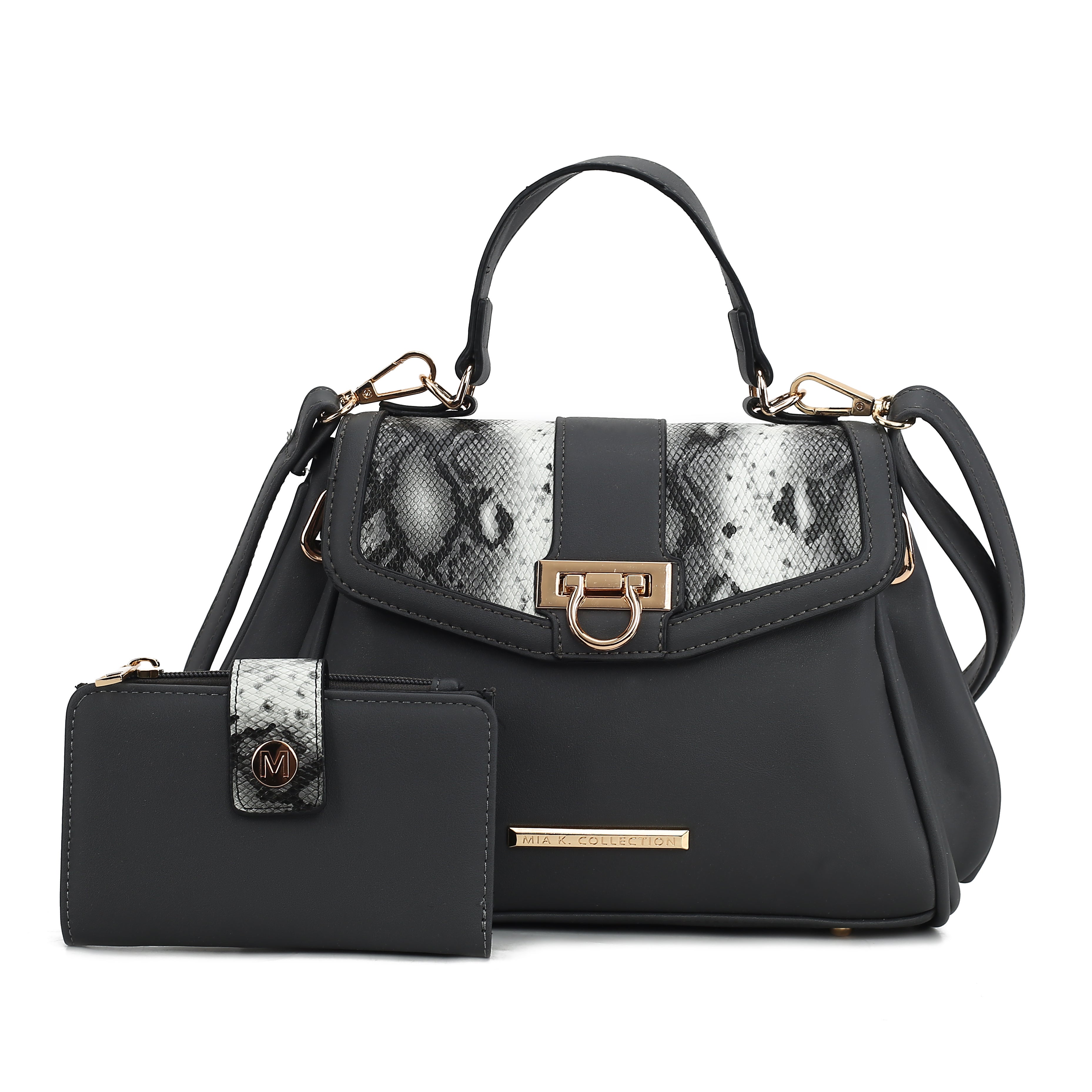  MKF Collection Geny Shoulder Bag and Set - Beige - Bonton