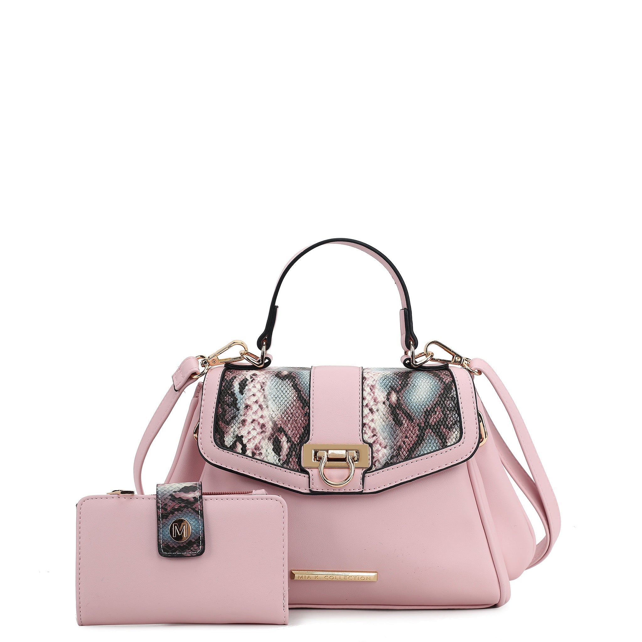  MKF Collection Geny Shoulder Bag and Set - Beige - Bonton