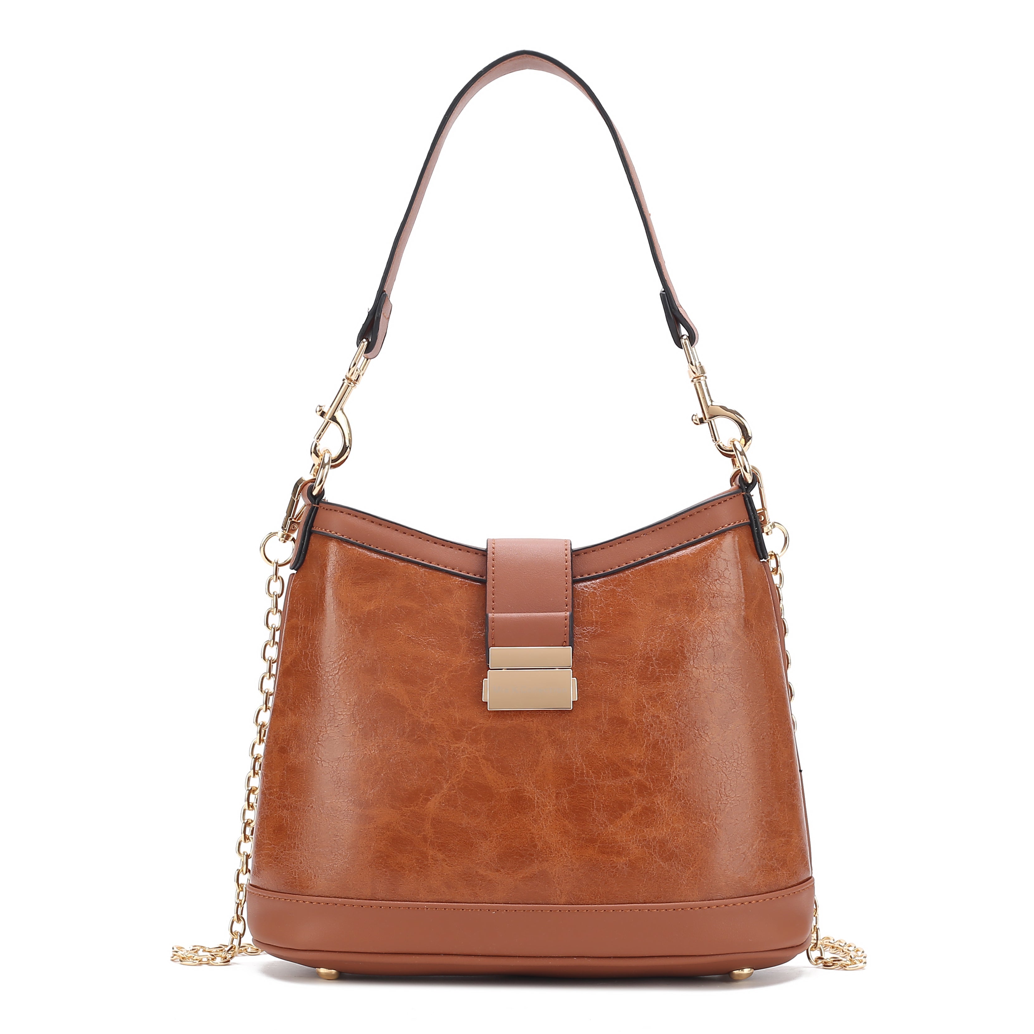  MKF Collection Pilar Shoulder Bag - Pewter - Bonton
