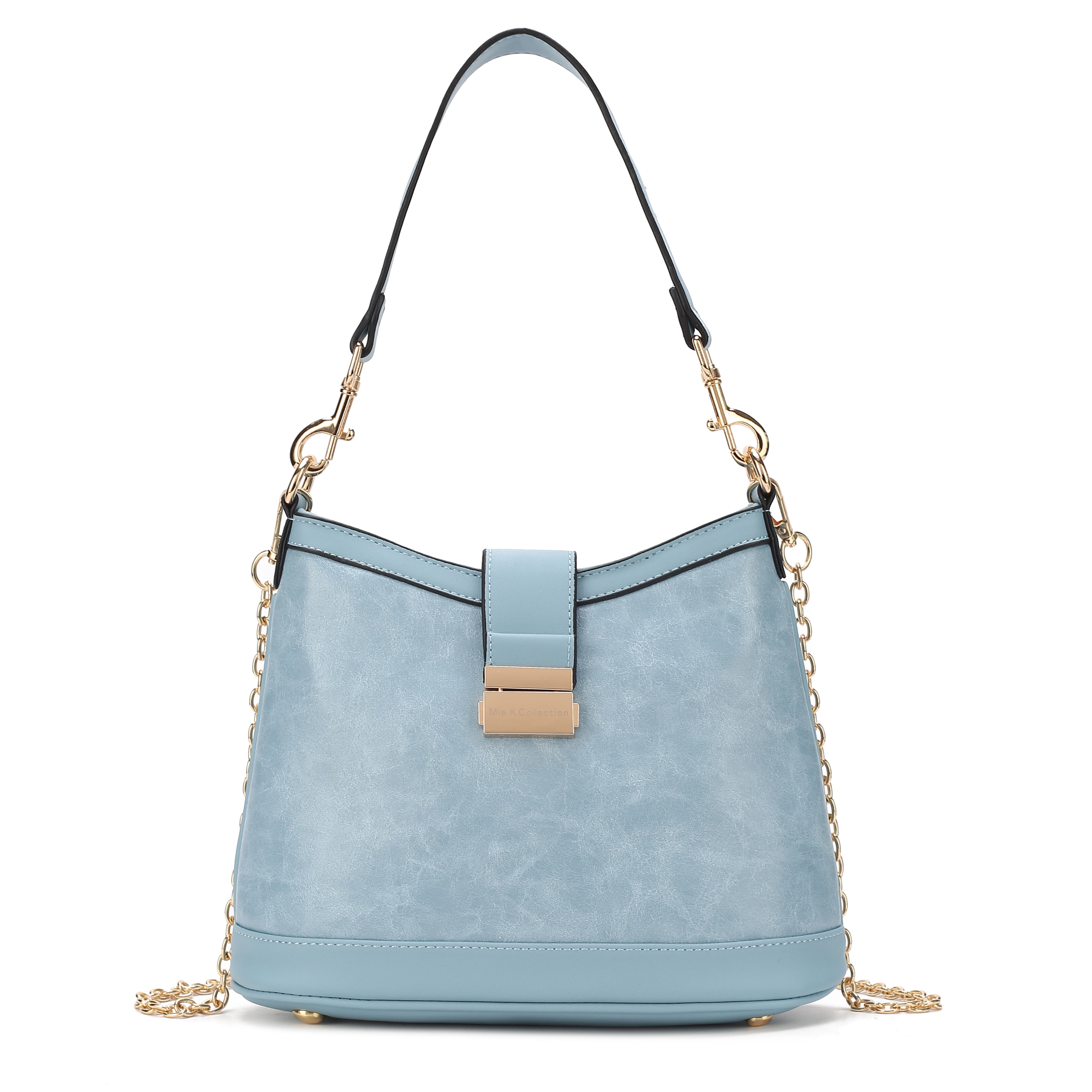  MKF Collection Pilar Shoulder Bag - Pewter - Bonton