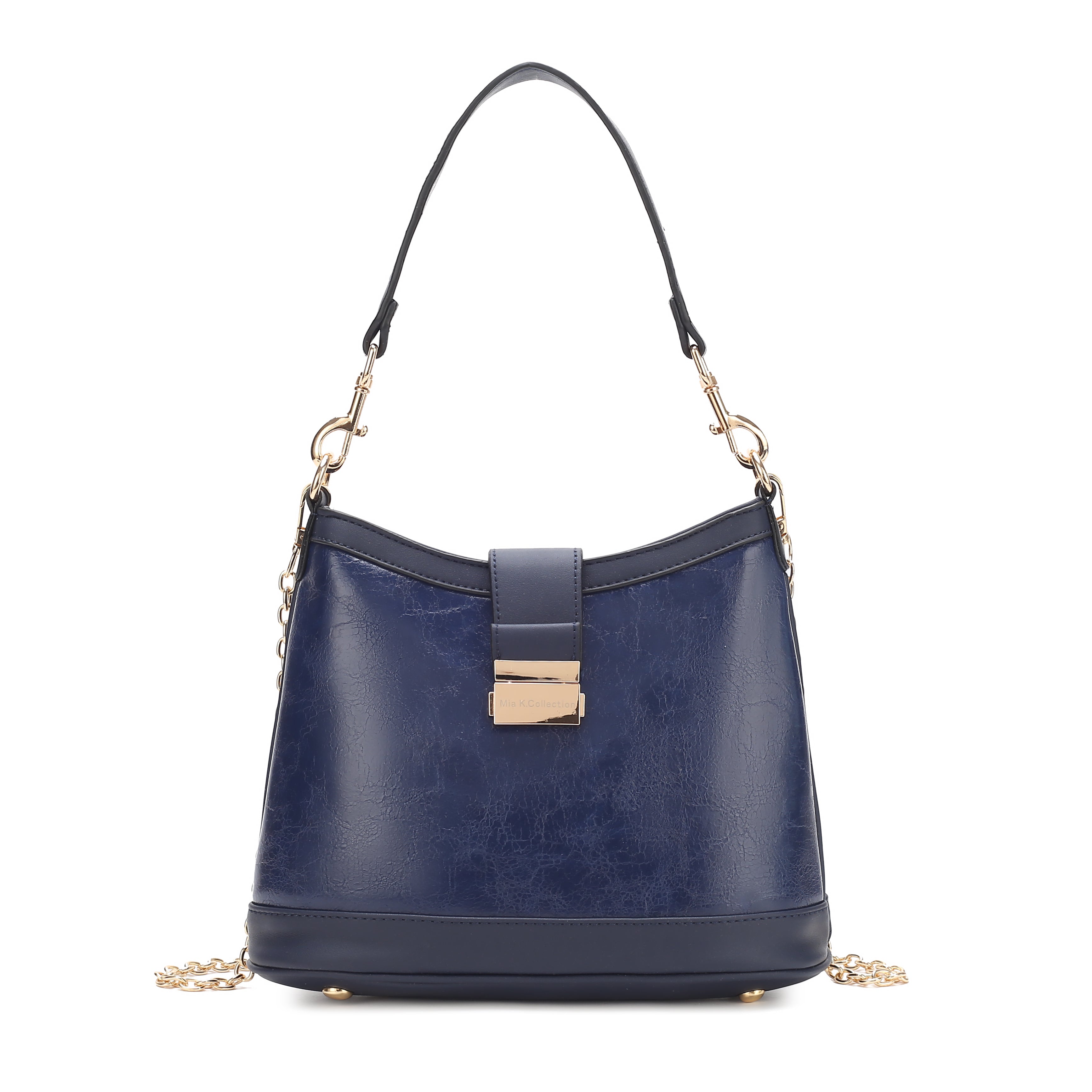  MKF Collection Pilar Shoulder Bag - Pewter - Bonton