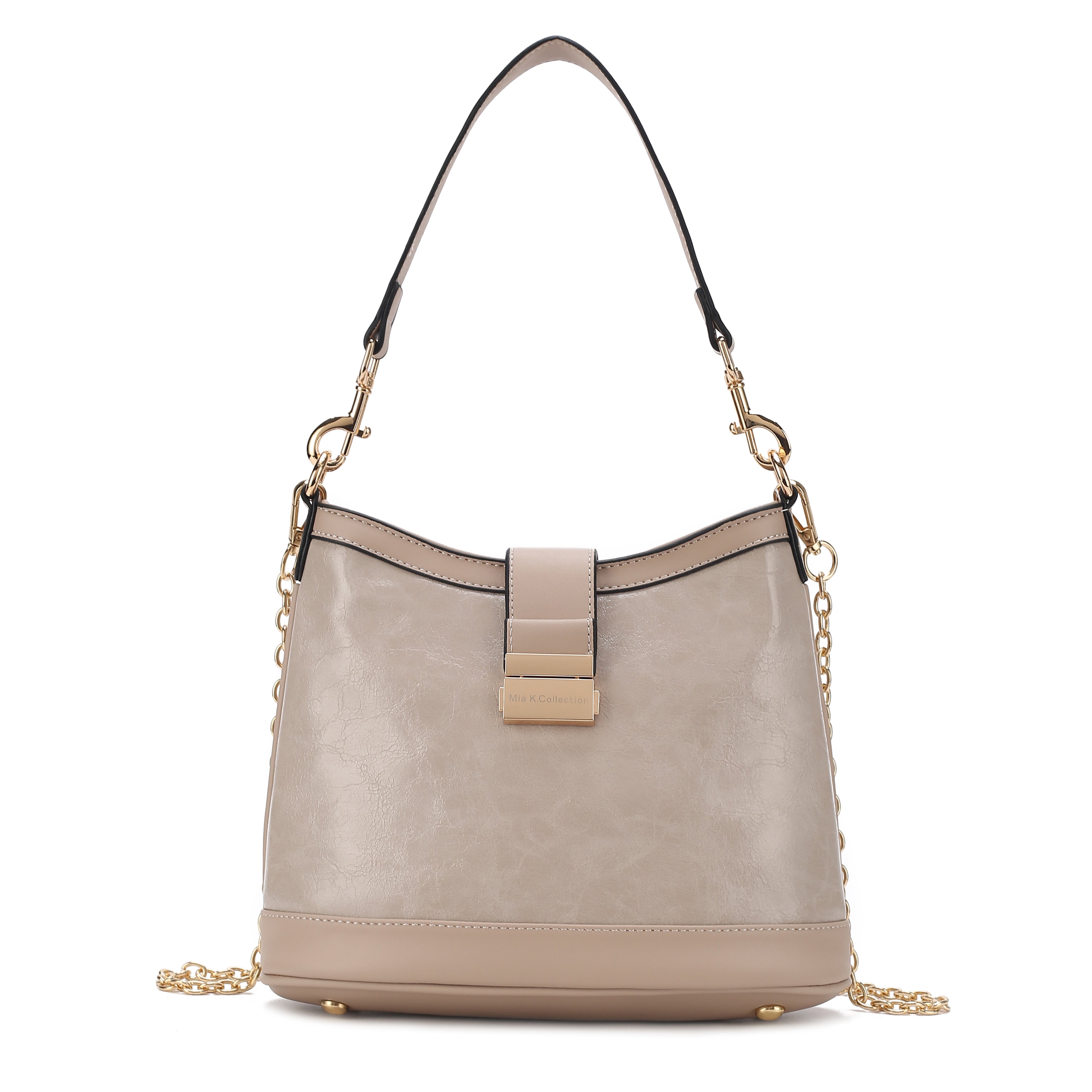  MKF Collection Pilar Shoulder Bag - Pewter - Bonton