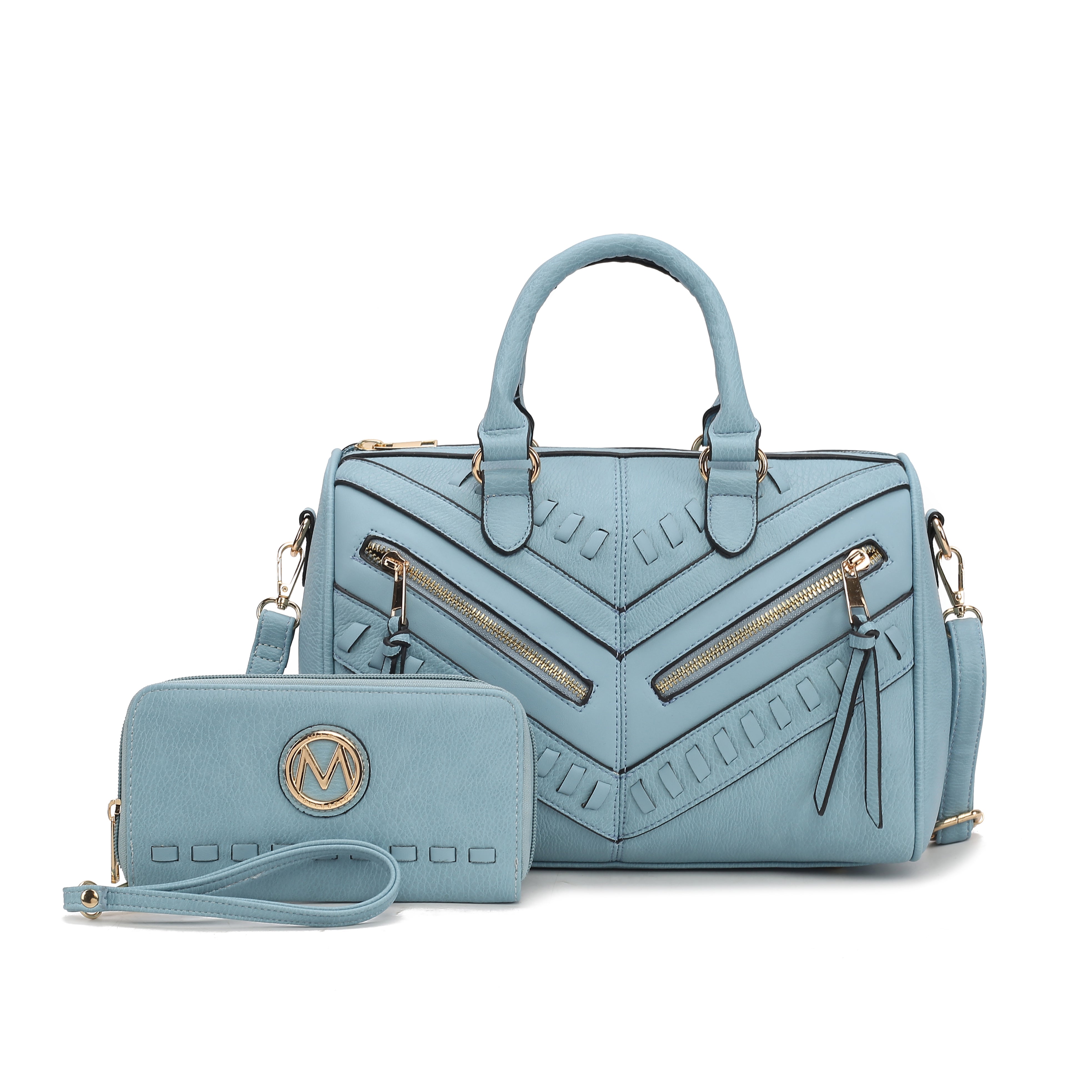  MKF Collection Lara Shoulder Bag and Set - Black - Bonton