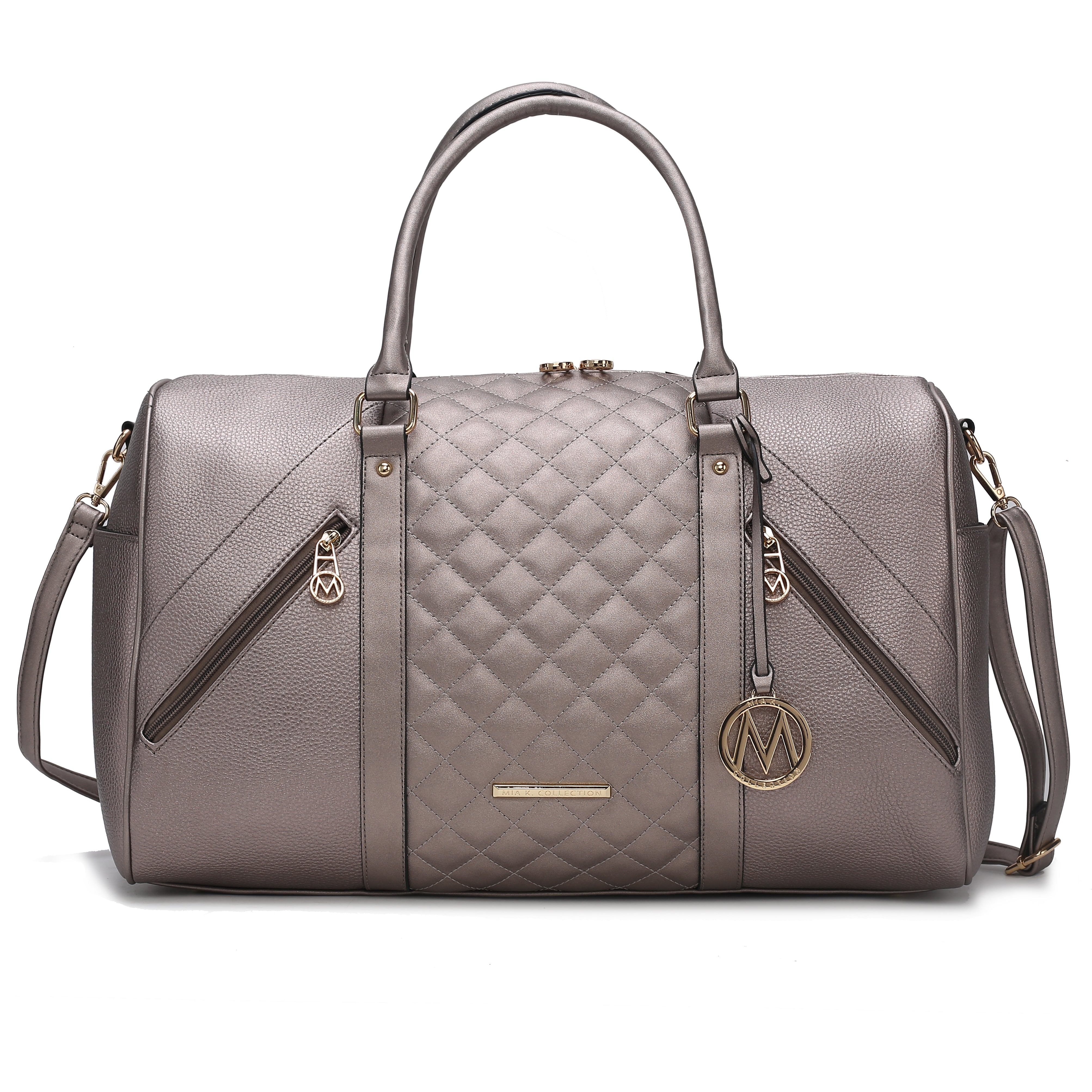  MKF Collection Allegra Weekender Bag - Brown - Bonton