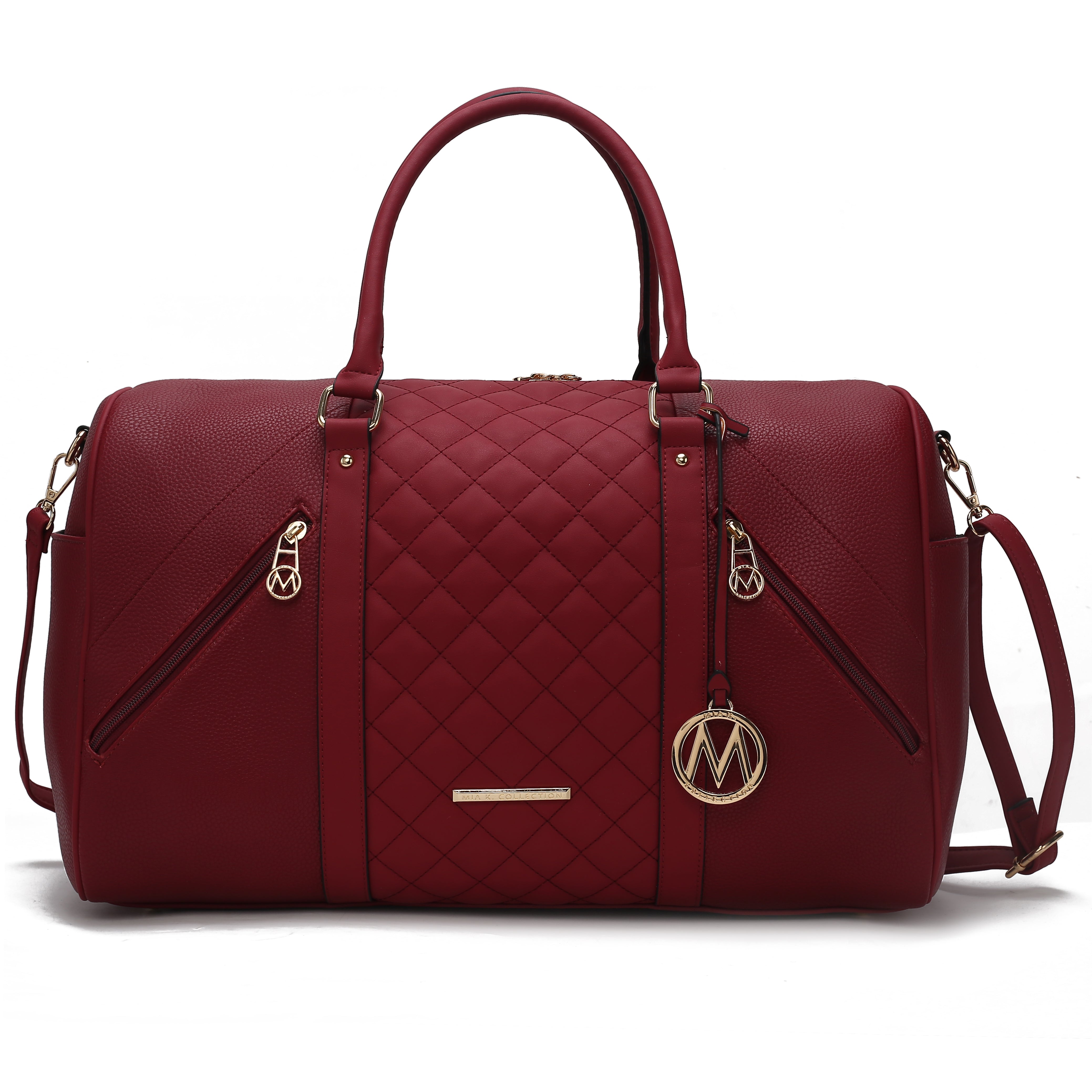  MKF Collection Allegra Weekender Bag - Brown - Bonton