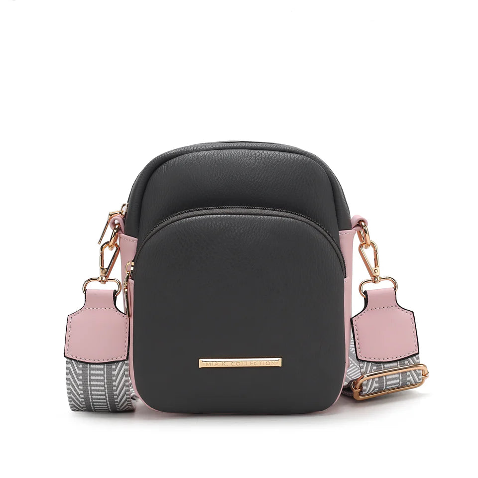  MKF Collection Rachel Crossbody Bag - Black - Bonton