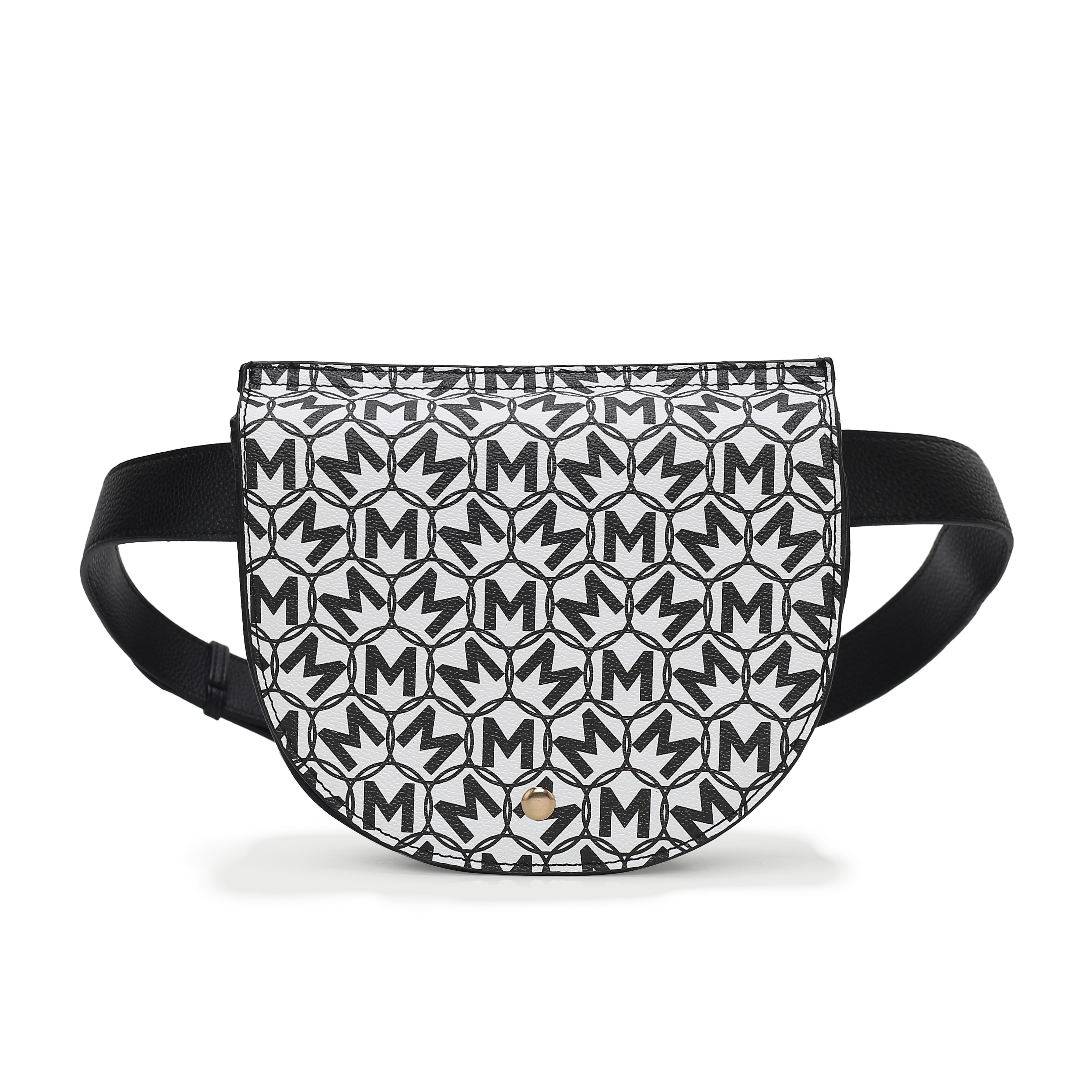  MKF Collection Daksha Signature Belt Waist Bag - Black - Bonton