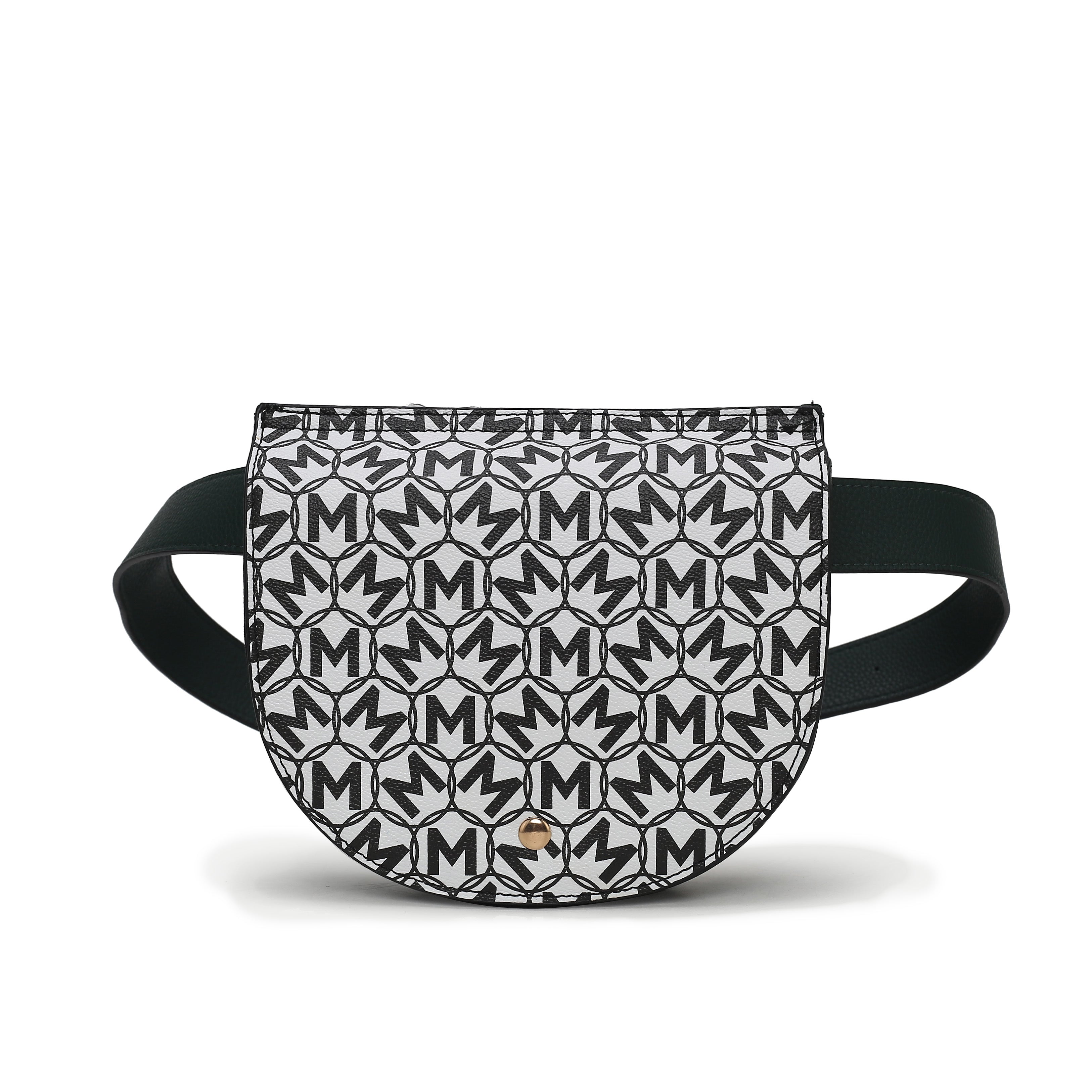  MKF Collection Daksha Signature Belt Waist Bag - Black - Bonton