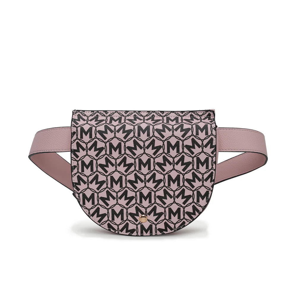  MKF Collection Daksha Signature Belt Waist Bag - Black - Bonton