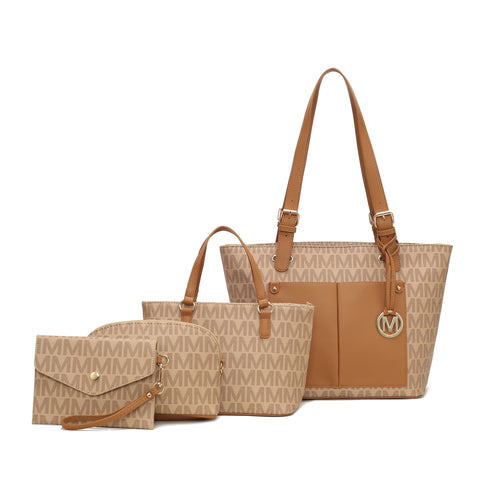 Havenly Signature Tote Bag 4 Pcs Set