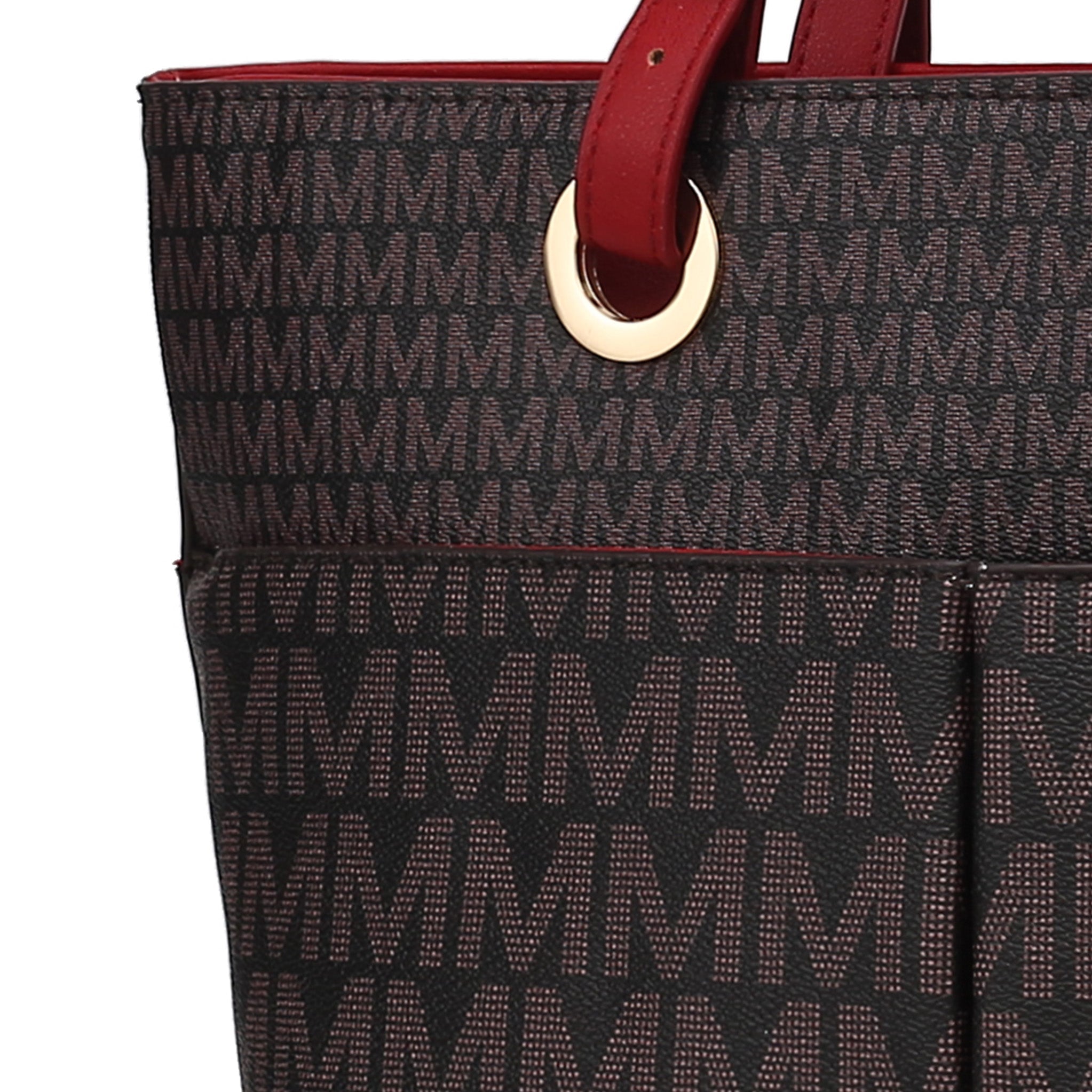  MKF Collection Lori Signature Tote Bag - Beige - Bonton