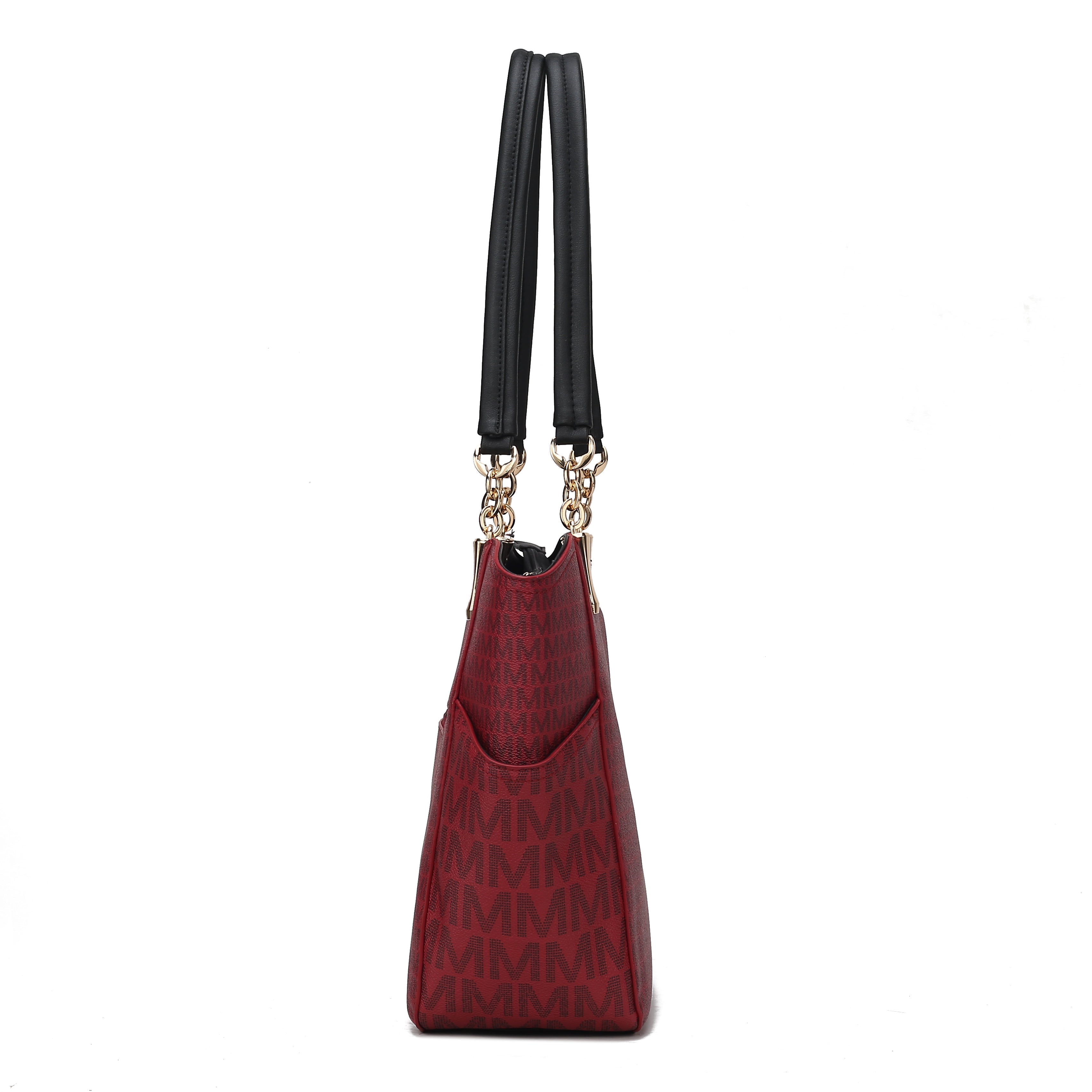  MKF Collection Jules Signature Tote Bag - Beige - Bonton