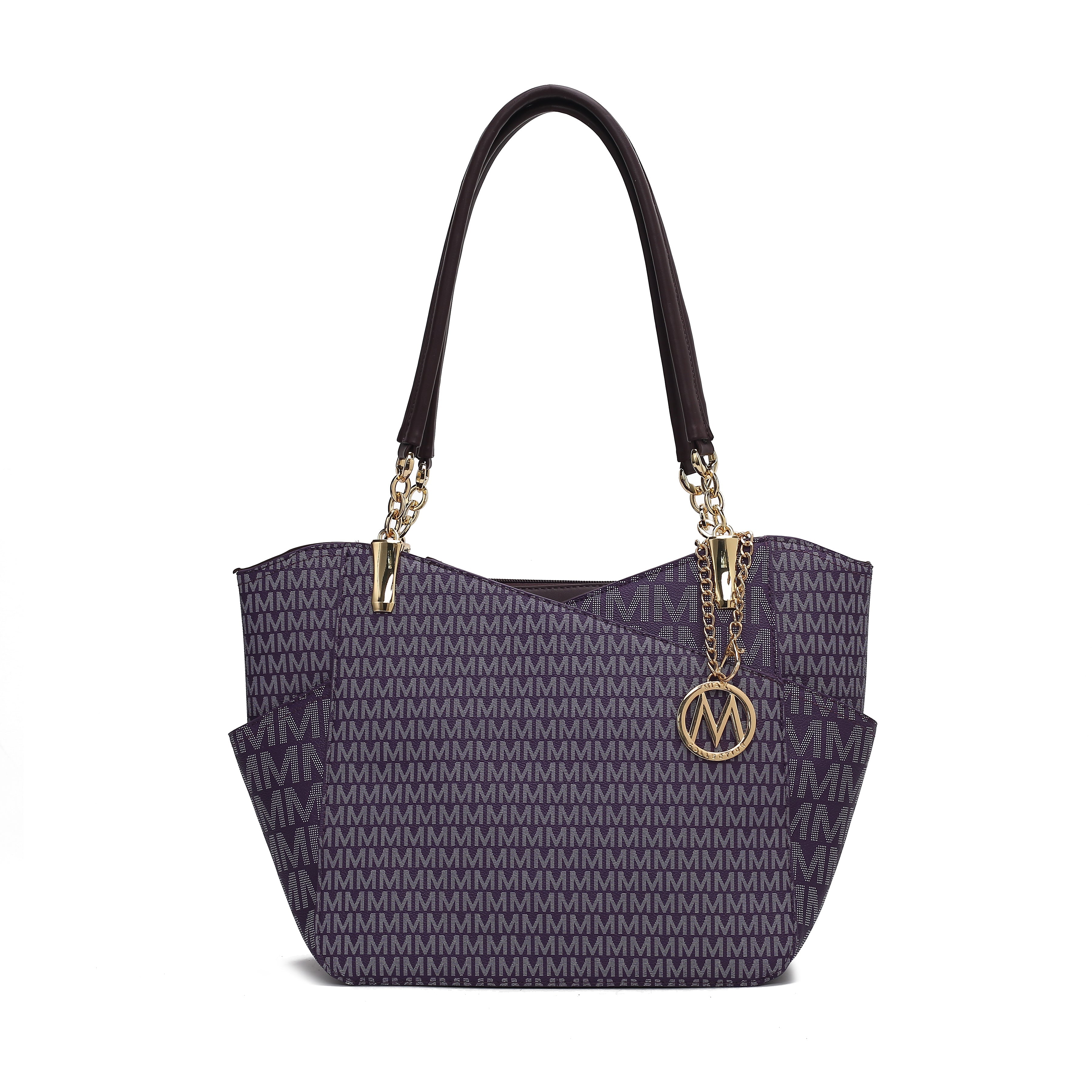  MKF Collection Jules Signature Tote Bag - Beige - Bonton